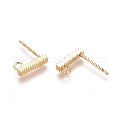 Composants de clous d'oreilles en acier inoxydable 304&nbsp;STAS-M274-012B-G-1