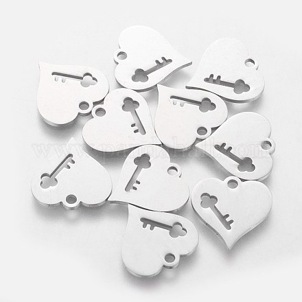 304 Stainless Steel Charms STAS-Q201-T140-1