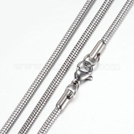Colliers avec chaîne de serpent en 304 acier inoxydable STAS-G083-26P-1