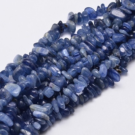 Natural Kyanite/Cyanite/Disthene Chip Beads Strands X-G-E271-78-1
