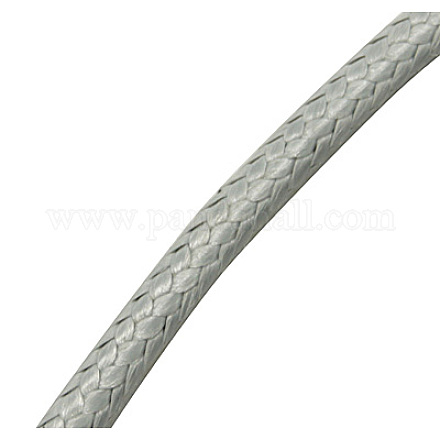 Fabrication de collier en cordon de polyester ciré corée AJEW-PH00620-16-1