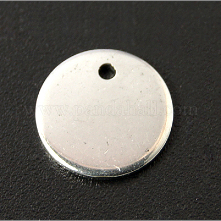 304 pendente in acciaio inossidabile con etichetta con pendenti vuoti X-STAS-Q056-20mm-1