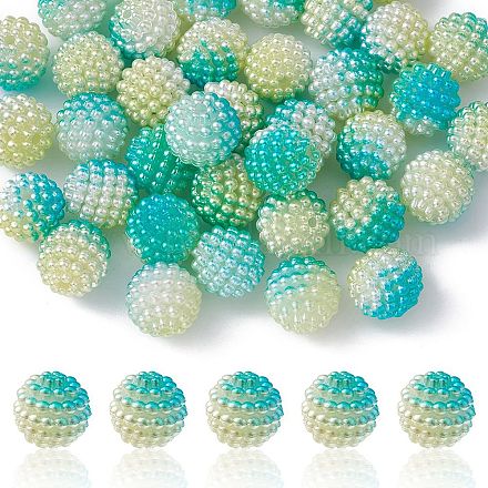 Perles acryliques de perles d'imitation OACR-FS0001-42C-1