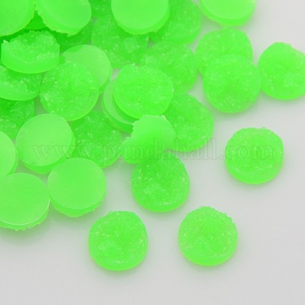 Druzy Resin Cabochons X-CRES-S040-12mm-11-1