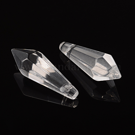 Colgantes de cristal facetado GD14x37mmC01-1