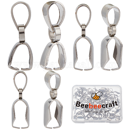 Beebeecraft 60 pièces 3 style acier inoxydable pic à glace pincée bails FIND-BBC0001-07-1
