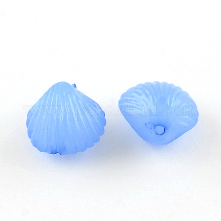 Imitation Jelly Acrylic Beads JACR-R020-01-1