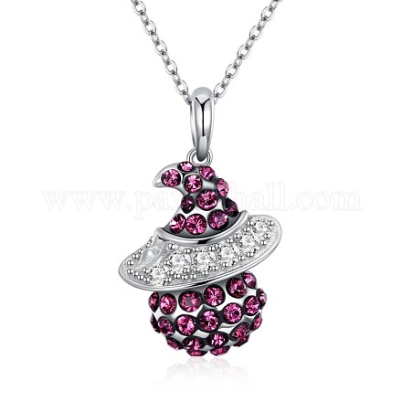 925 Sterling Silver Pendant Necklaces NJEW-BB32900-1-1