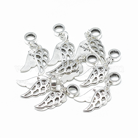 Thai 925 Sterling Silver European Dangle Charms STER-T002-20AS-1