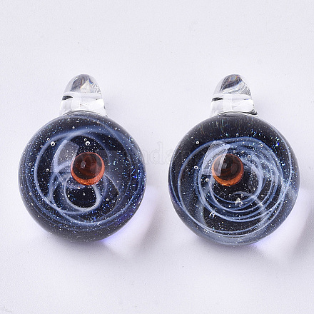 Подвески лэмпворк ручной работы LAMP-N021-005C-1