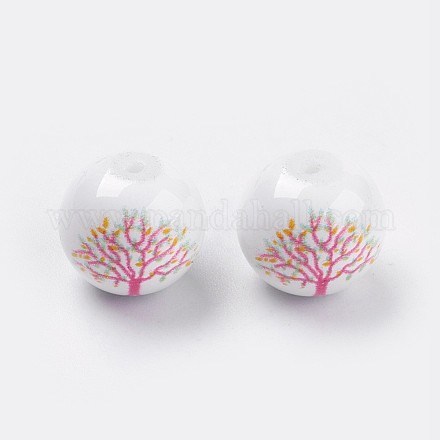 Handmade Porcelain Beads PORC-P026-C12-1