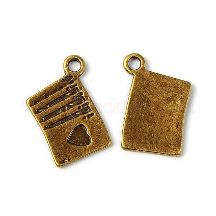 Antique Bronze Tibetan Silver Pendants X-MLFH20187Y-NF-1