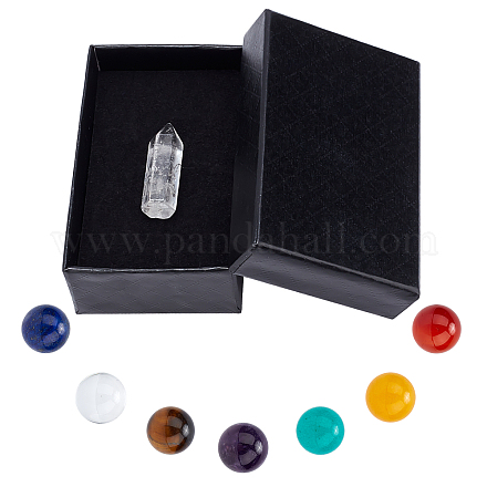 Chakra Themed Natural & Synthetic Gemstone Beads G-WH0007-03-1