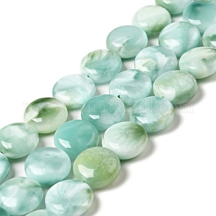 Hilos de perlas de vidrio natural G-I247-33B-1