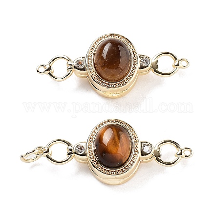 Латунные магнитные застежки KK-C066-10G-02-1