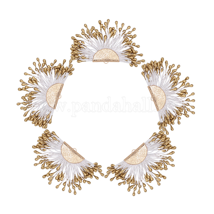 Algodon poli (poliéster algodón) decoraciones colgantes borla FIND-T041-12-1