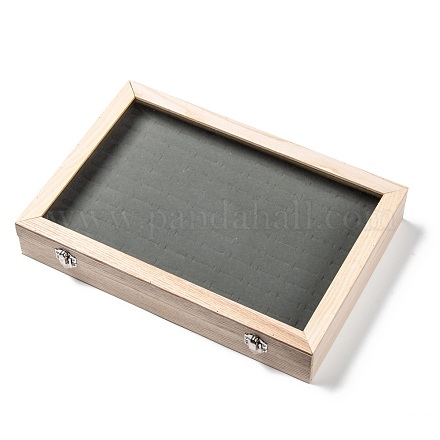 Cajas de presentación del anillo de madera ODIS-P006-05-1