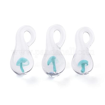 Handgefertigte Murano Glas-Anhänger LAMP-Q028-12B-1