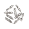 Vegetables 304 Stainless Steel Charms, Polished, Stainless Steel Color, Anti-Tarnish, Carrot, 10x3x2mm, Hole: 1mm