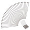 400Pcs 304 Stainless Steel Ball Head Pins, Stainless Steel Color, 35mm, Pin: 0.7mm, 21 Gauge, Head: 2mm