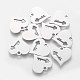 304 Stainless Steel Charms STAS-Q201-T140-1