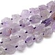 Raw Rough Natural Amethyst Nuggets Bead Strands G-L176-01A-1