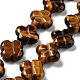 Natürlichen Tigerauge Perlen Stränge G-P520-A09-01-1