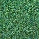 MIYUKIラウンドロカイユビーズ  日本製シードビーズ  11/0  （rr341)緑の罫線入りのシャルトリューズab  2x1.3mm  穴：0.8mm  約1111個/10g X-SEED-G007-RR0341-3