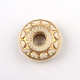 Perles acryliques de plate ronde PACR-Q102-211A-1