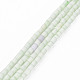 Brins de perles de style tache de soie en verre GLAA-N047-001A-06-1