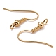Brass Earring Hooks KK-F824-017G-3