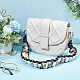 Bretelles de sac en perles acryliques à motif de marbre DIY-WH0304-351-2