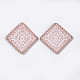 Polyester Woven Pendant Decorations WOVE-T008-05H-2