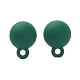 Accessoires de boucles d'oreilles en alliage peintes à la bombe FIND-I015-A04-2