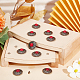 Gorgecraft 1 boîte 10 ensembles de boutons à visser boutons métalliques turquoise synthétiques rouges boucle décorative tournesol avec vis arrière boucle de remplacement de fleur vintage pour bricolage cuir couture artisanat sacs décor DIY-GF0006-58-6