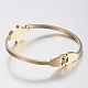 304 Stainless Steel Bangles BJEW-I244-32-4