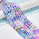 Frosted Transparent Glass Beads Strands FGLA-M002-01C-2