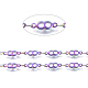 Placage ionique (ip) 304 chaînes à maillons infinis en acier inoxydable CHS-H009-19M-1