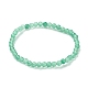Jade naturel bracelets perles stretch teints BJEW-A117-A-34-2