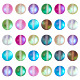 Chapelets de perles en pierre de lune synthétique G-TA0001-08-2