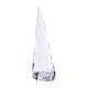 アクリルオリジナルガラスリング指輪ディスプレイスタンド  コーン  透明  25.5x69mm RDIS-G005-04C-1
