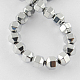 Non-magnetic Synthetic Hematite Beads Strands G-Q889-10mm-M-2