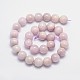 Natural Kunzite Round Beads Strands G-I164-14mm-2