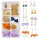 Kits de fabrication de boucles d'oreilles pendantes bowknot bricolage sunnyclue DIY-SC0016-60-1