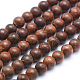 Natural Rosewood Beads Strands X-WOOD-P011-06-8mm-2