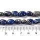 Natürlicher Lapislazuli Perlenstränge&nbsp;G-G146-A34-01-5