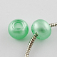 Perles de verre imprimées par pulvérisation DGLA-R014-8mm-02-1