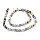 Chapelets de perles en agate naturelle à facettes G-F559-02-6mm-16-2