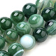 Chapelets de perles en agate à rayures naturelles/agates à bandes G-S259-04E-6mm-1