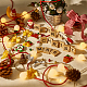 Chgcraft bricolage thème de noël kits de fabrication de bijoux DIY-CA0002-79-3
